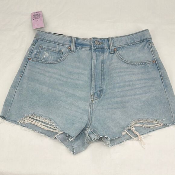wild fable Pants - Wild Fable Shorts Wm 10/30 Highest Rise Cutoff Denim Jean Raw Edge Target